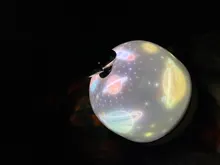 Projector-Night-Light Led-Lamp Bt-Speaker Chargeable-Universe Rotate Starry Sky Baby Gift