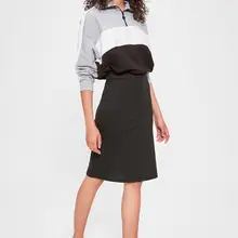 Базовая Трикотажная юбка Trendyol TWOAW20ET0283