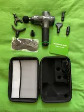 Muscle-Massage-Gun Percussive 7-Heads Handheld Body-Neck 30-Speeds
