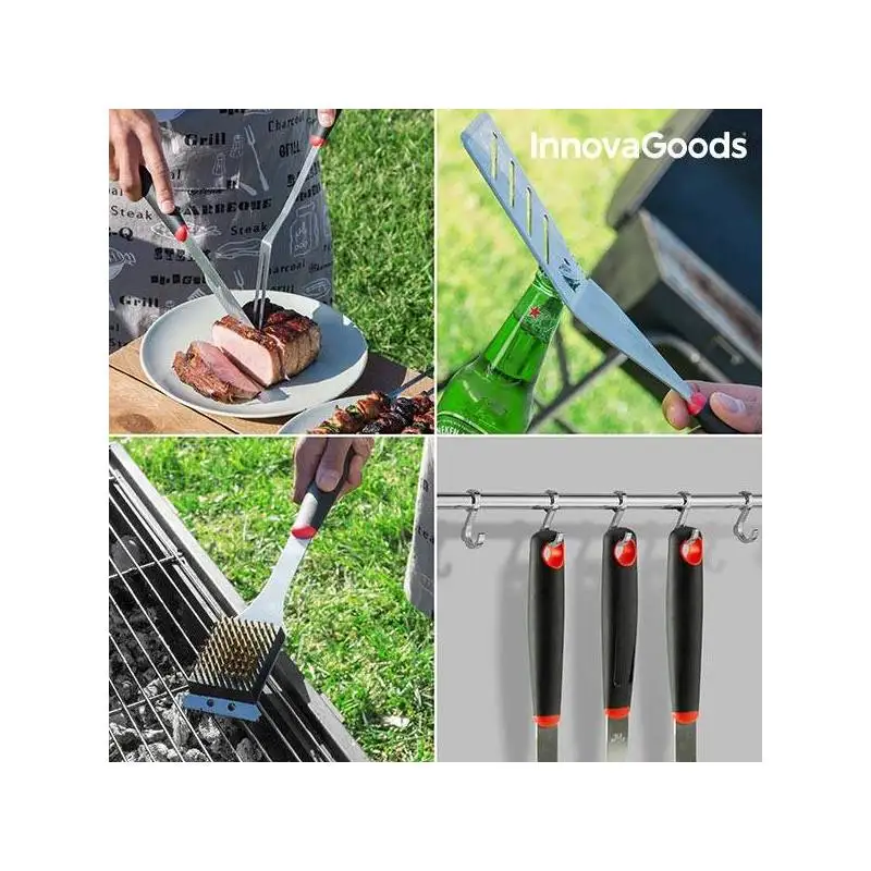 Портфель посуда для барбекю профессиональные InnovaGoods(11 шт