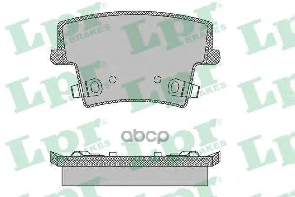 Колодки Тормозные Chrysler 300c 04- Задние Lpr 05p1400 Lpr арт. 05P1400