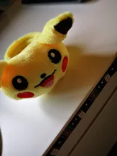 TAKARA TOMY-juguetes de peluche de Pikachu para niños, muñecos kawaii de la suerte, mini juguetes regla de mano, regalo de Navidad y cumpleaños