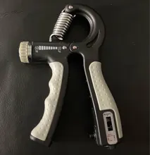 Pinza de agarre manual ajustable en forma de R, expansor de fuerza para ejercicio, pinza para dedo carpiano