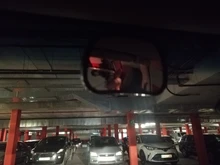 Convex Mirror Monitor Car-Back-Seat Safety Baby Rear Mini Kids 2-In-1 Adjustable