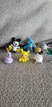 2-4cm 24/144 Uds Takara Tomy Pokemon figuras de acción de juguete Mini figuras de juguete MODELO DE Pikachu Anime niños muñeca de regalo de cumpleaños