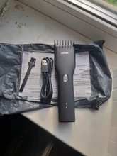 ENCHEN-cortadora de pelo eléctrica para hombres y niños, máquina de corte de pelo sin cable recargable por USB, con peine ajustable, Original