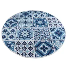 Коврик для ванной-коврики | коврик для ванной нескользящие Противоскользящие коврики керамический диаметр 100 см Djt