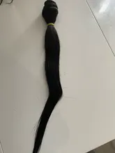 Mechones de pelo brasileño Remy de 8-28 30 32 40 pulgadas recto de Wigirl 100% cabello humano Natural 1 3 4 mechones