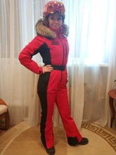 Jumpsuit Jacket Snowboarding-Set Running River Clothing Skiing Waterproof Women for Female