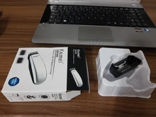 Kemei de repuesto cuchilla cabeza para KM-1103 de malla de cuchilla Red Original afeitar la barba a encaja Wahl final de afeitar 8164 acabado