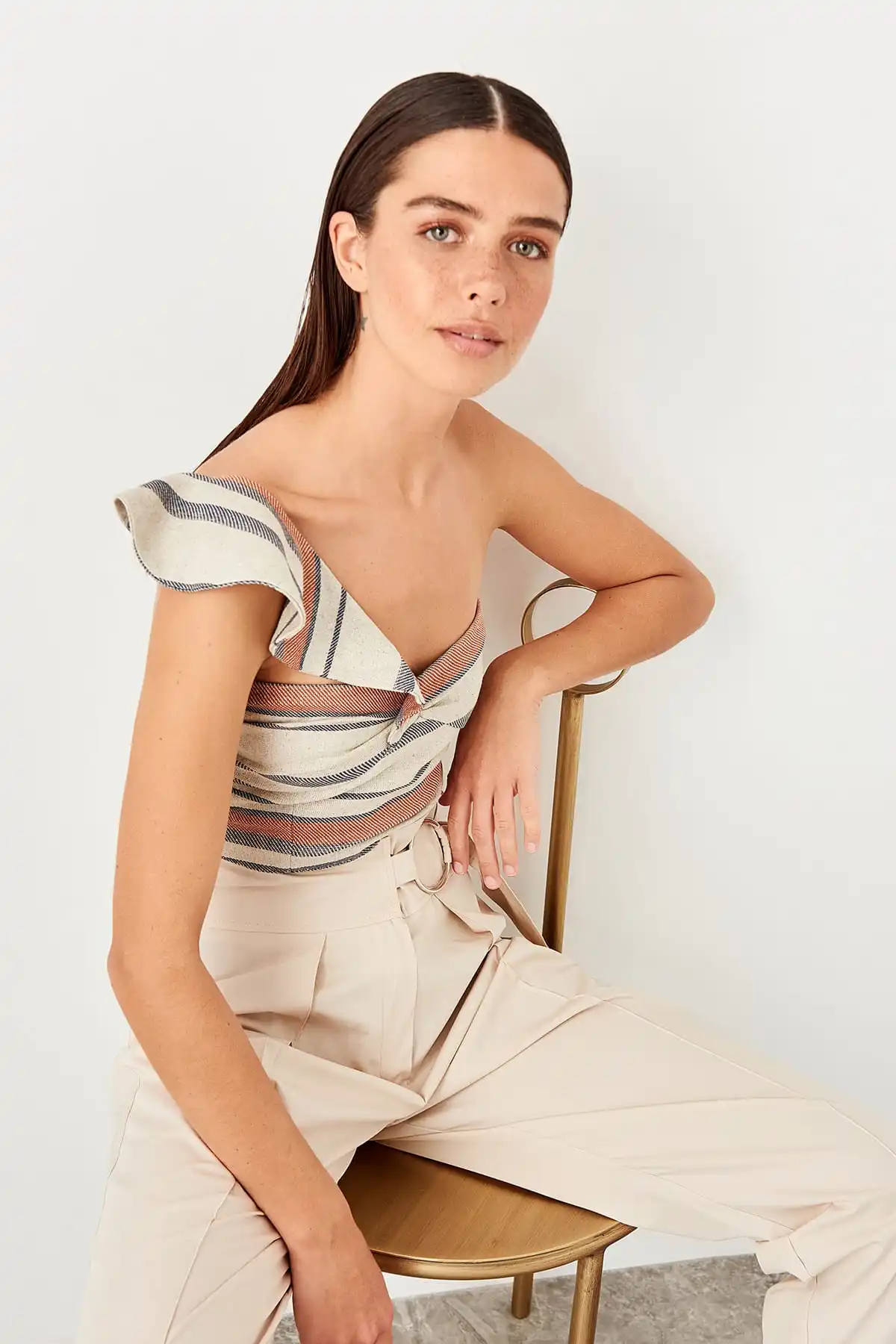 Разноцветный ремень Trendyol Bluz TWOSS19IE0043| |
