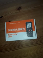 Mileseey-medidor de distancia láser profesional, medidor láser de trena, X5, Telémetro Láser