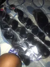 Nadula pelo Hd Cierre de encaje brasileño de la onda del cuerpo de mechones con cierre 4x4 Cierre de encaje brasileño extensiones de pelo ondulado mechones con cierre