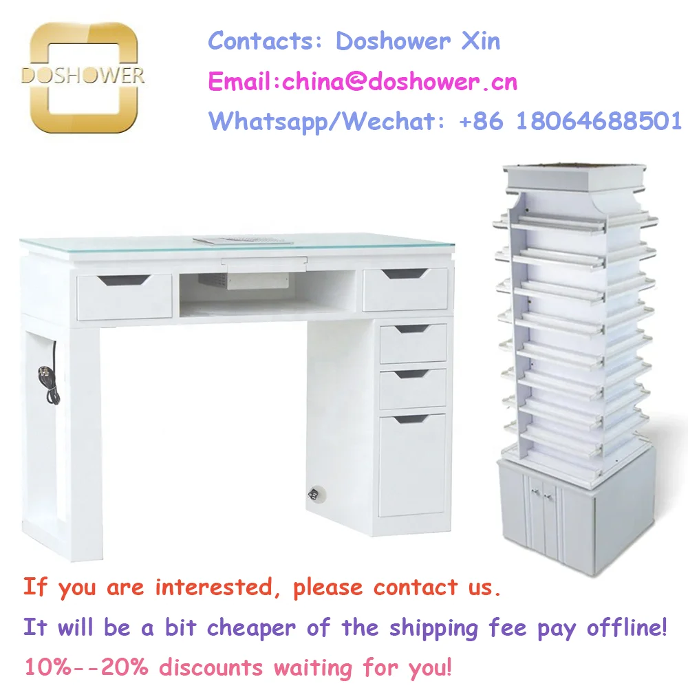 Manicure table dust collector of manicure chair and table with vent for