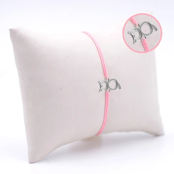 

Handmade Pink Women Silver Bangle Skybco1974