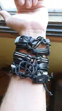 Male Jewelry Bangles Bracelets-Sets Anchor Gifts Homme Metal Handmade Retro Vintage 38-Style