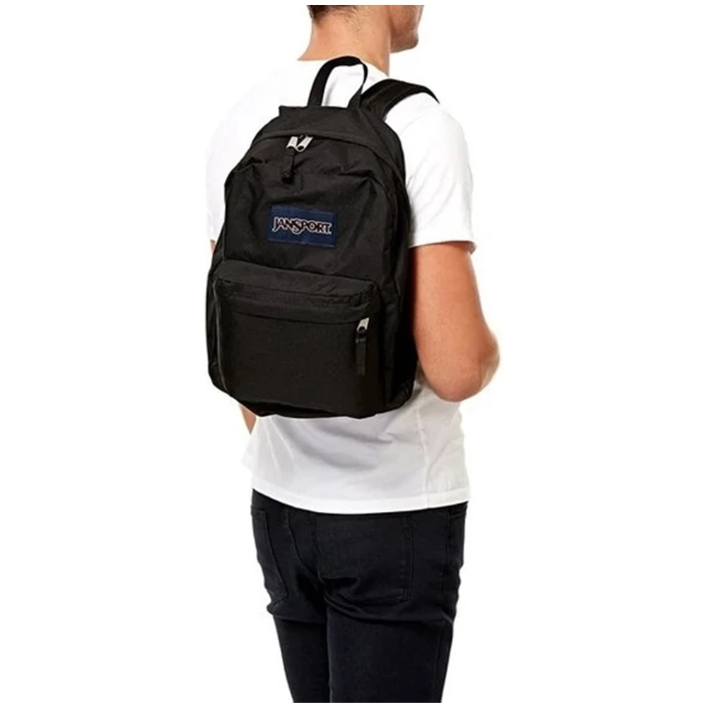 Jansport Spring Break Black Backpack 
