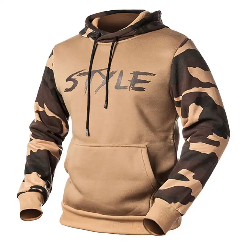 military style hoodie