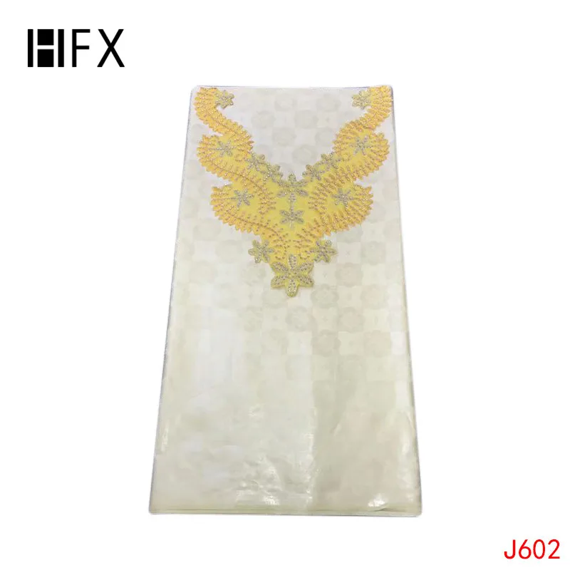 

HFX Guinea Brocade Fabric,High Quality Bazin Riche (Similar to Getzner) 5Yards/pc,Senegal Garment Tissu Africa Traditional Cloth