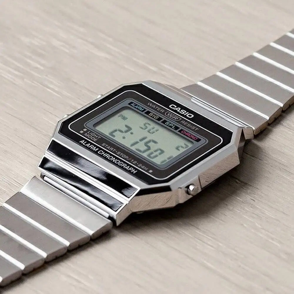 CASIO VINTAGE Ikonik Digital A700W 1A Baja Strap CASIO VINTAGE Ikonik  Digital A700W 1A Tali Baja Alarm Chronograph dan Lampu Led|Digital Jam  Tangan| - AliExpress