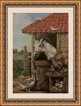 

CROSS STITCH KIT PANDATHREAD ANIMAL 30042