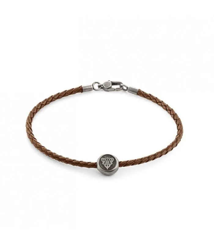 GUCCI BRACELET CREST SILVER 18CM 270577 J8980M