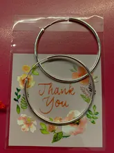 DOTEFFIL de Plata de Ley 925 Plata Lisa 50mm pendientes de aro grandes para las mujeres boda joyería para fiesta de compromiso