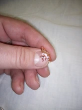 Anillo ajustable con apertura de anillos de Color dorado para mujer, con diseño de garra de gato y pata de oso, boda romántica, cristal Rosa CZ, regalos de amor, joyería