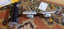 UBARO-Interruptor táctil con Panel de cristal blanco, pulsador estándar europeo de luz Ac230v, 1 Banda, Control único, lámpara de pared