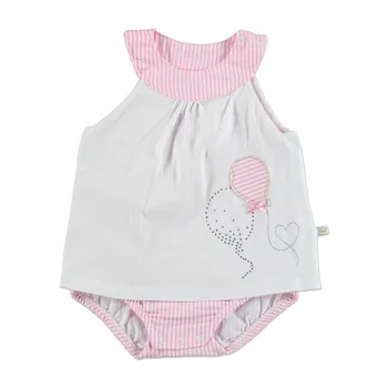 

ebebek For My Baby Summer Girl Mari Supreme Crew-Neck Dress Bodysuit