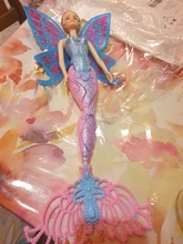 Muñeca de sirena de natación clásica para niñas, juguete de princesa con ala de mariposa, a la moda, gran oferta, regalos de Navidad, 2020