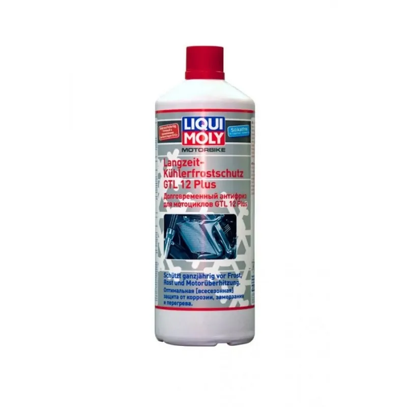 Антифриз Liqui Moly &quotMotorbike Langzeit Kuhlerfrostschutz GTL 12 Plus&quot долговременный 1 л | Автомобили и
