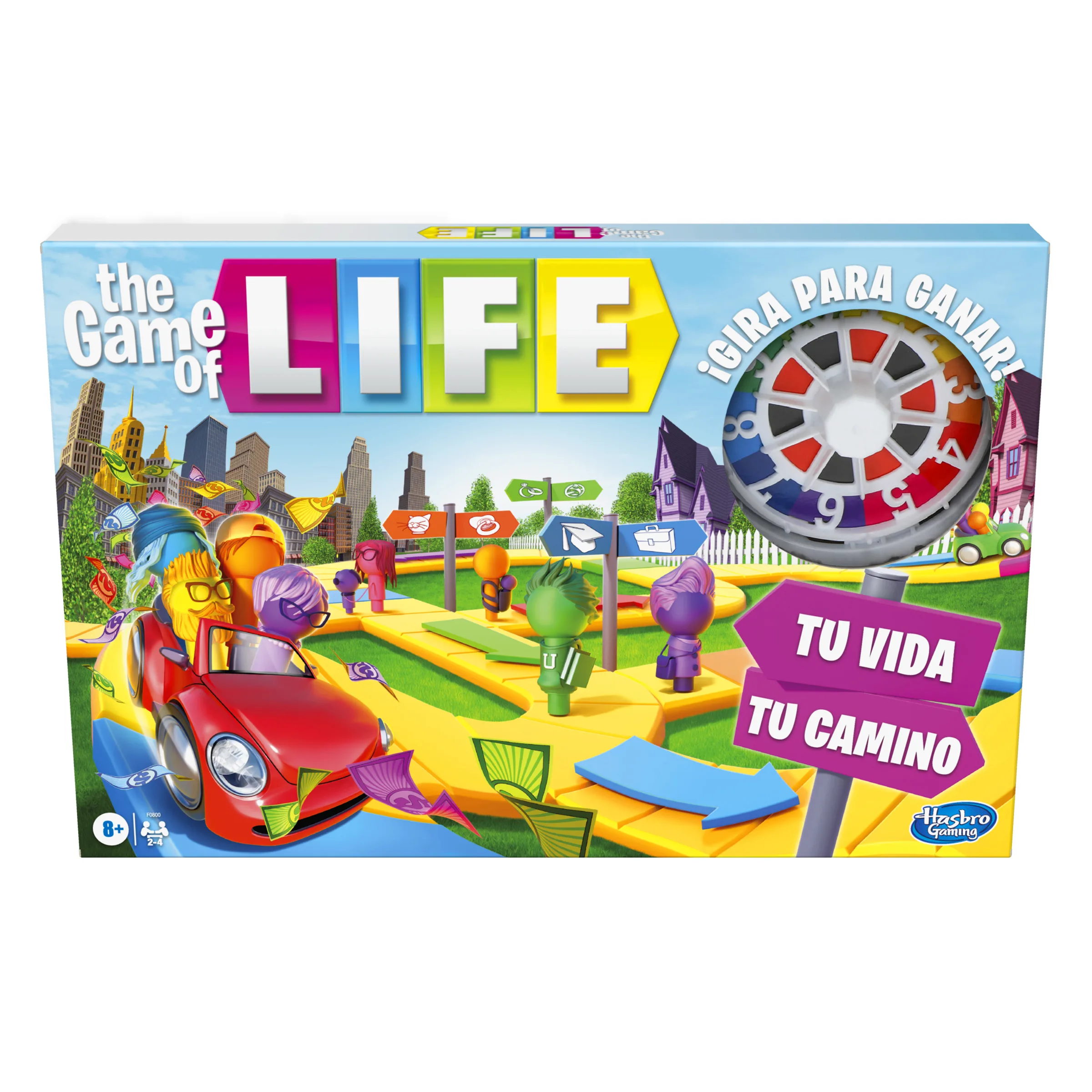 Spanish Board Game - ¡Así es LA VIDA! (Loosely based on the game of LIFE!)