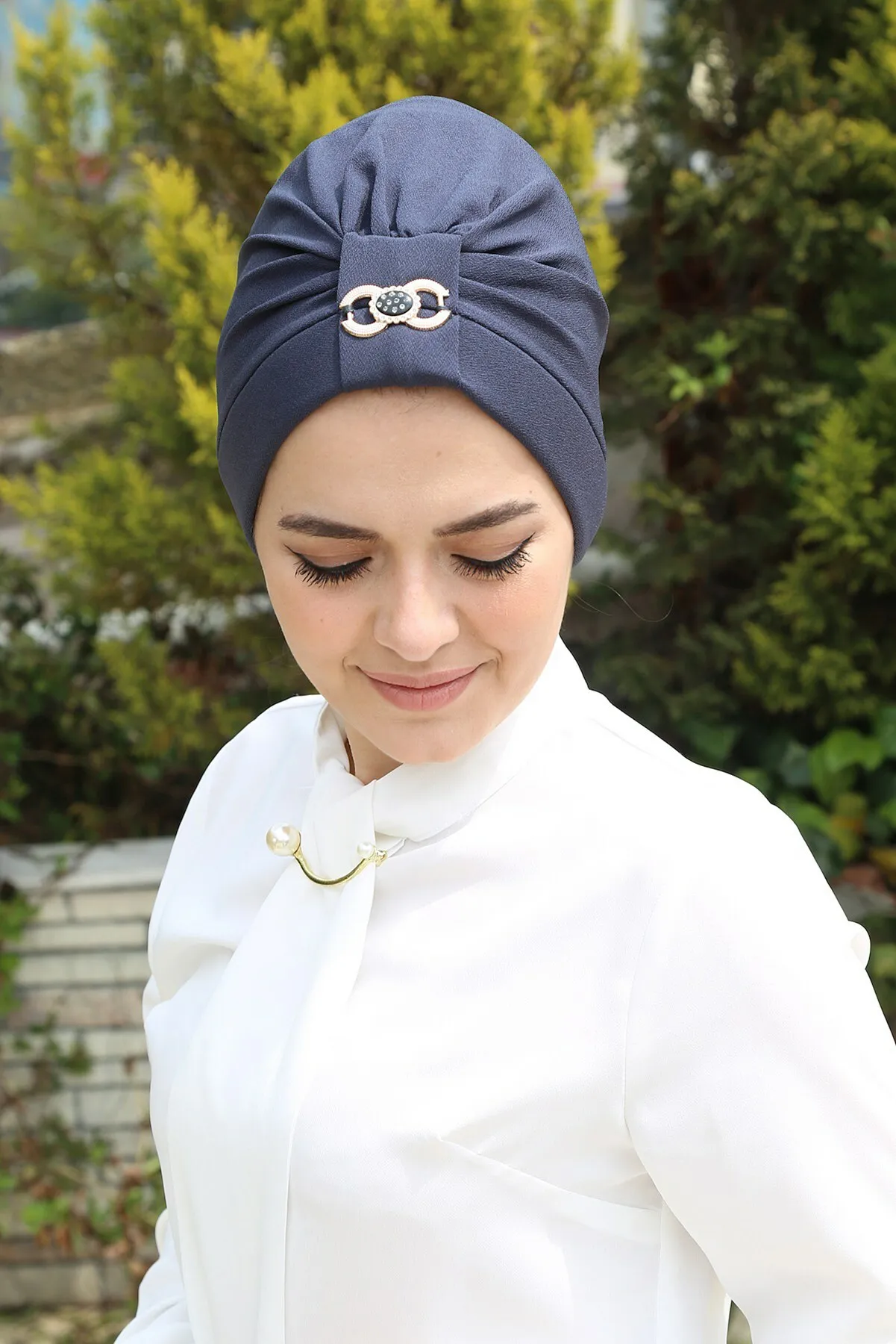 Women Bonnet Hijab Clothing Islamic Buckled Cap Jersey Turbans Turkish India Europe Fashion Headscarf Dubai Muslim Collection