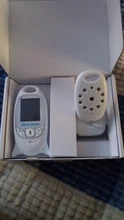 VB601 Video Monitor de bebé inalámbrico 2,0 LCD Babysitter 2 vías hablar visión nocturna temperatura seguridad Nanny Cámara 8 canciones de cuna