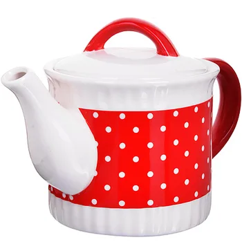

Zawar/teapot with/KR 730 ml red pattern Loraine 25860