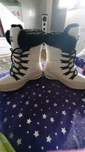 Moipheng-Botas de nieve de media caña para mujer, botines impermeables cómodos con cordones, calidad de abrigo, para invierno