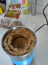 Molinillo de café eléctrico, herramientas de cocina, hierba, sal, pimienta, especias, nuez, cereales, Mini molinillo en polvo