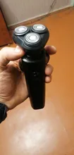 UICINOY maquinilla de afeitar eléctrica de afeitar para hombres IPX7 impermeable lavable desmontable de precisión barba Trimmer pelo hombre afeitadora rotatoria