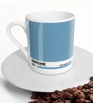 

Personalized Is Pantone 551 Coffee cup