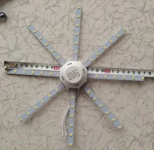 Octopus Light Ceiling-Lamp LED Energy-Saving Warm White Cold 5730SMD 220V 24W 16W 12W