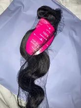 Aopusi onda del cuerpo mechones con cierre brasileño mechones de cabello humano postizo mechones con cierre Remy extensión del pelo 3 mechones con cierre