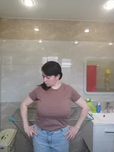 Women's T-Shirts Short-Sleeves Tops Woman Solid-Color 100%Cotton Brand-New for Female