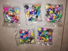 2-4cm 24/144 Uds Takara Tomy Pokemon figuras de acción de juguete Mini figuras de juguete MODELO DE Pikachu Anime niños muñeca de regalo de cumpleaños