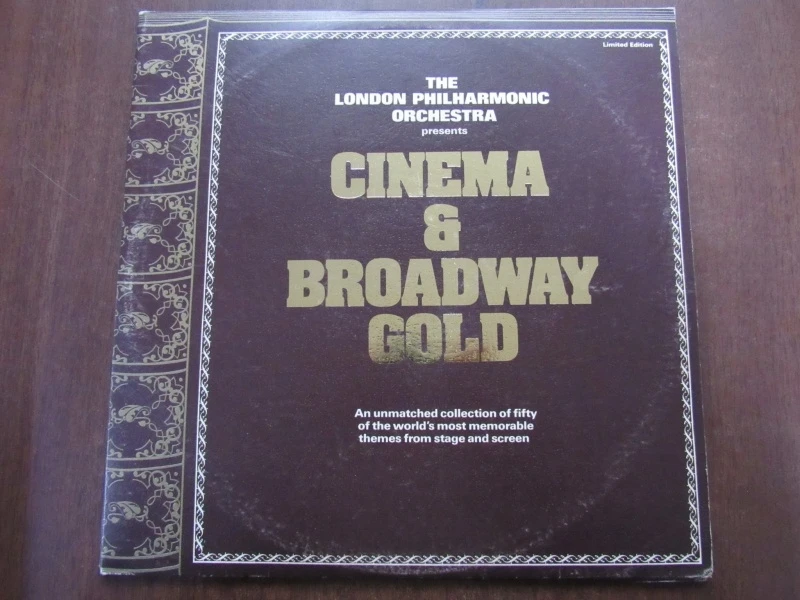 

Old 33 RPM 12 inch 30cm 2 Vinyl Records LP Disc Flick Film Movie Soundtrack Music Songs The London Philharmonic Orchestra