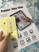 Papel Protector como la película PET mate antideslumbrante pintura para 2020 iPad Air 4 10,9, 10,2, 9,7, 10,5 3 pro11 12,9 pulgadas mini pantalla