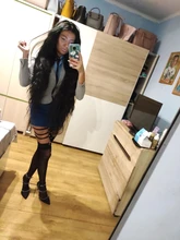 FASHION IDOL-peluca Cosplay de malla con división para mujeres negras, Pelo Rizado largo, 42 pulgadas, Rubio degradado, ONDA DE AGUA, Peluca de pelo sintético falso