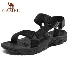 CAMEL Outdoor Sandals Men Beach Shoes Men's Sandals Summer Fashion Soft Bottom Wading Wear-resistant Casual Sandals Male
