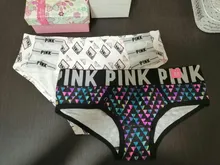 QIWN-bragas deportivas sin costuras para mujer, ropa interior Sexy con letra rosa, lencería cintura baja, Tanga de Yoga