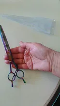 Scissors Grooming-Clipper Shark Curved-Thinning Professional 8inch Shears Hair-Cut-Tools